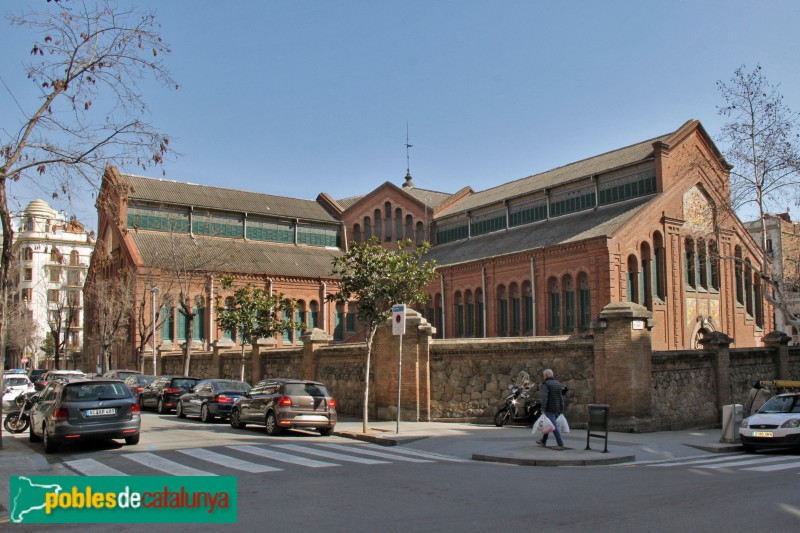Barcelona - Mercat de Galvany (Foto: Albert Esteves, 2018) Barcelona - Mercat de Galvany