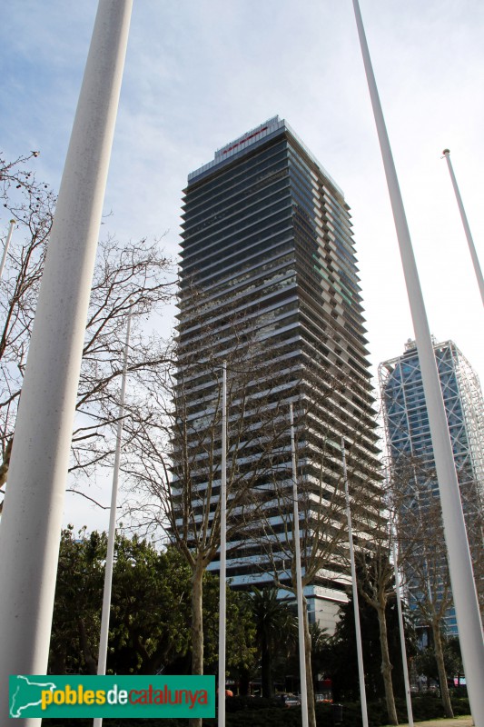 Barcelona - Torre Mapfre (Foto: Albert Esteves, 2018) Barcelona - Torre Mapfre