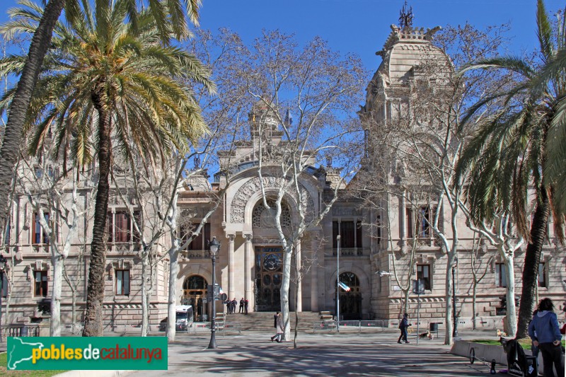 Barcelona - Palau de Justícia (Foto: Albert Esteves, 2018) Barcelona - Palau de Justícia