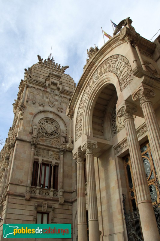 Barcelona - Palau de Justícia (Foto: Albert Esteves, 2018) Barcelona - Palau de Justícia