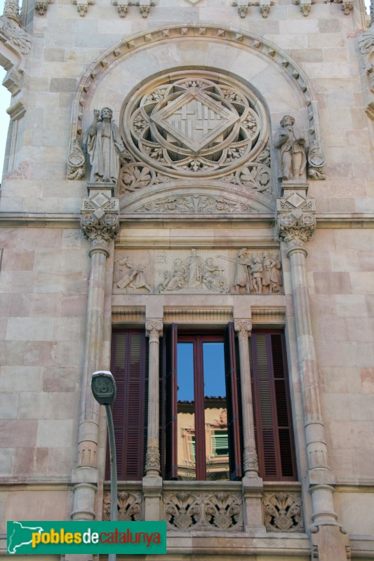 Barcelona - Palau de Justícia (Foto: Albert Esteves, 2018) Barcelona - Palau de Justícia