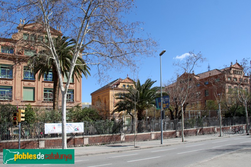 Barcelona - Grup Escolar Pere Vila (Foto: Albert Esteves, 2018) Barcelona - Grup Escolar Pere Vila