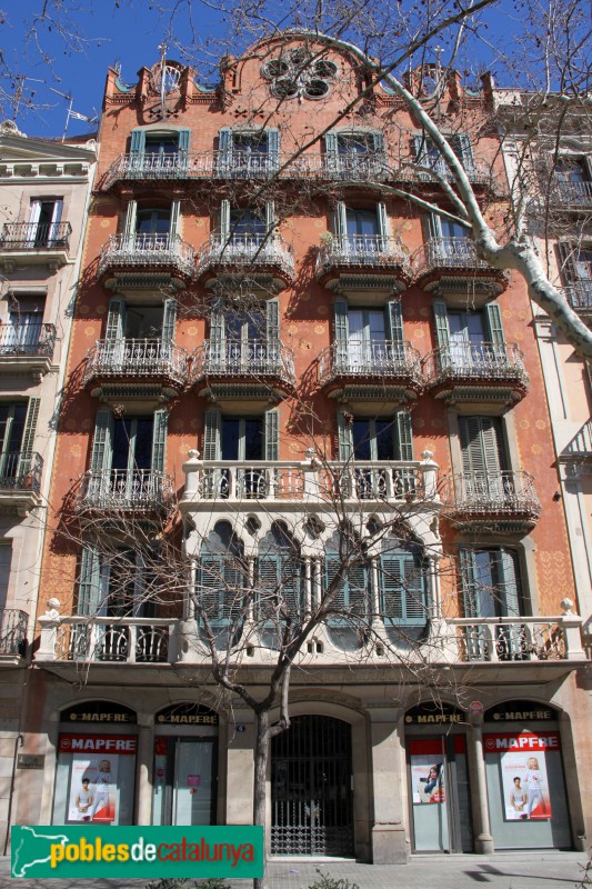 Barcelona - Passeig de Sant Joan, 6 (Foto: Albert Esteves, 2018) Barcelona - Passeig de Sant Joan, 6