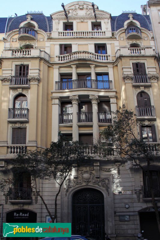 Barcelona - Muntaner, 337 (Foto: Albert Esteves, 2018) Barcelona - Muntaner, 337