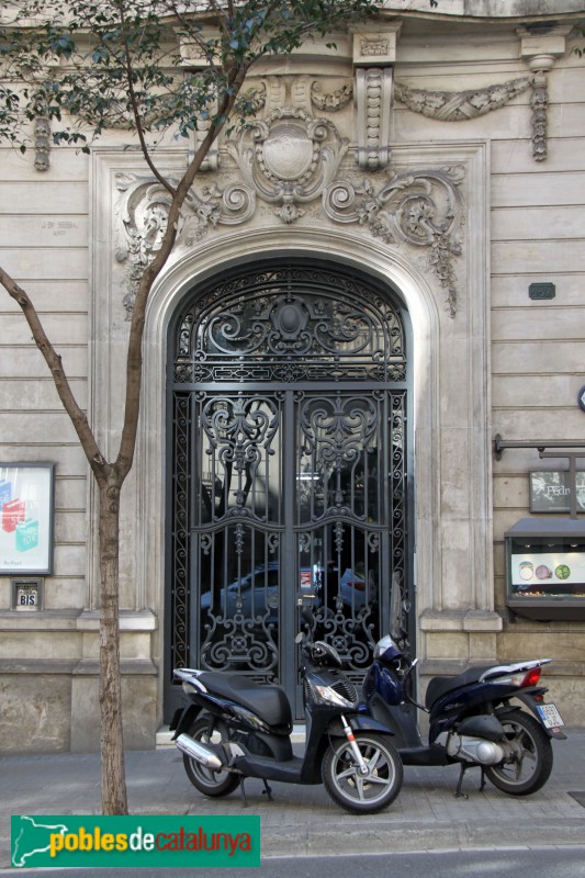 Barcelona - Muntaner, 337 (Foto: Albert Esteves, 2018) Barcelona - Muntaner, 337