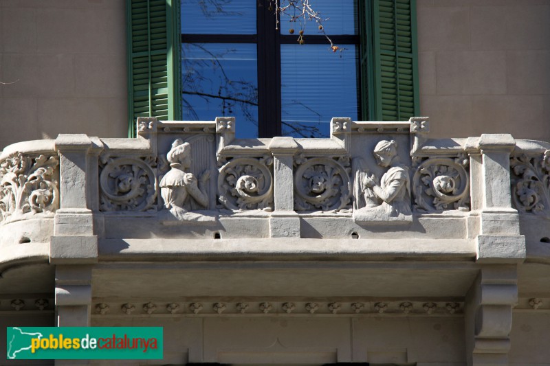Barcelona - Passeig de Sant Joan, 7 (Foto: Albert Esteves, 2018) Barcelona - Passeig de Sant Joan, 7
