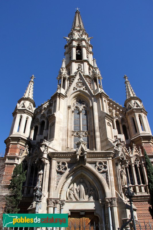 Barcelona - Església de les Saleses (Foto: Albert Esteves, 2018) Barcelona - Església de les Saleses