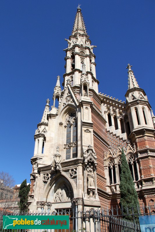 Barcelona - Església de les Saleses (Foto: Albert Esteves, 2018) Barcelona - Església de les Saleses