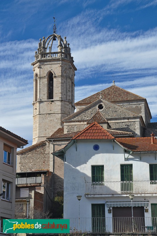 Moià - Església de Santa Maria (Foto: Alberto González Rovira, 2018) Moià - Església de Santa Maria