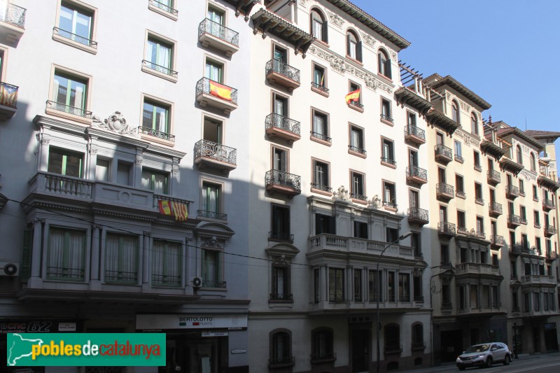 Barcelona - Balmes, 360-366 (Foto: Albert Esteves, 2018) Barcelona - Balmes, 360-366