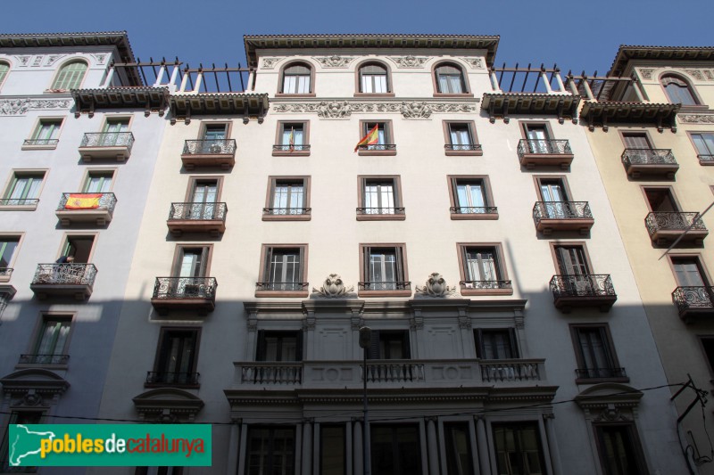 Barcelona - Balmes, 360-366 (Foto: Albert Esteves, 2018) Barcelona - Balmes, 360-366