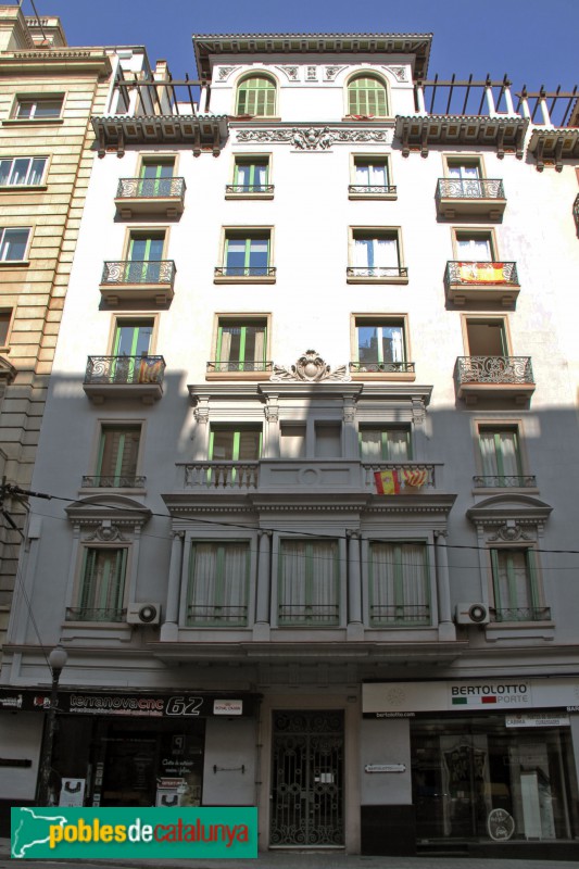 Barcelona - Balmes, 360-366 (Foto: Albert Esteves, 2018) Barcelona - Balmes, 360-366