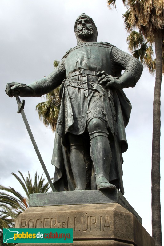Barcelona - Monument a Roger de Llúria (Foto: Albert Esteves, 2018) Barcelona - Monument a Roger de Llúria