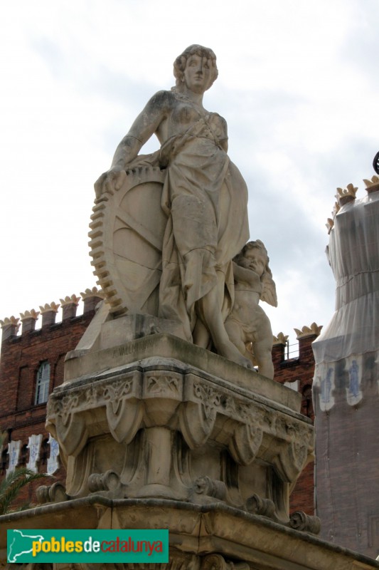 Barcelona - Parc de la Ciutadella. La Indústria (Foto: Albert Esteves, 2018) Barcelona - Parc de la Ciutadella. La Indústria