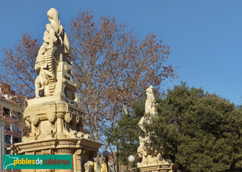 Barcelona - Parc de la Ciutadella. Porta del passeig Lluís Companys (Foto: Graciel·la Vidal, 2015) Barcelona - Parc de la Ciutadella. Porta del passeig Lluís Companys