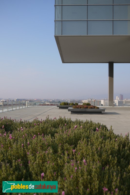 Barcelona - Edifici Districte 38, terrassa (Foto: Toshiaki Tange, 2018) Barcelona - Edifici Districte 38, terrassa