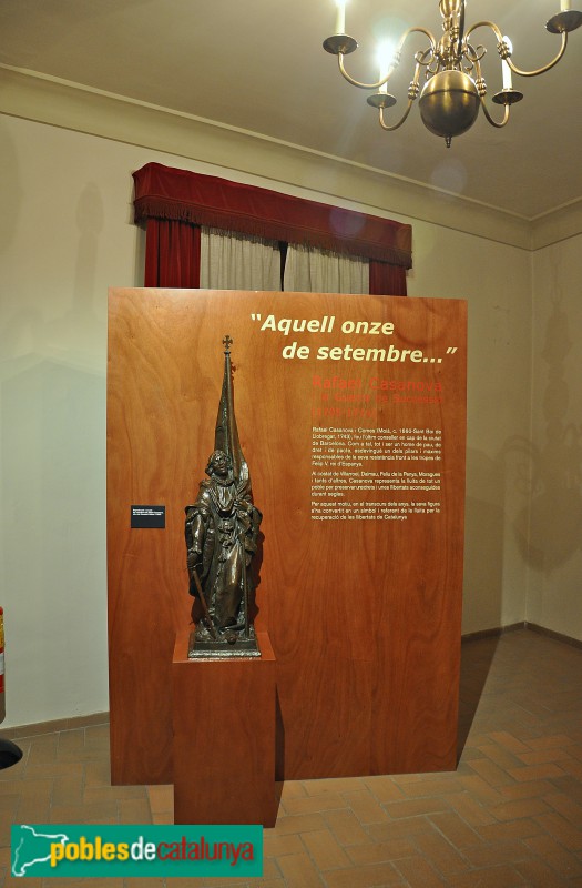 Moià - Museu Rafael Casanova (Foto: <i>Alberto González Rovira</i>, 2018) Moià - Museu Rafael Casanova