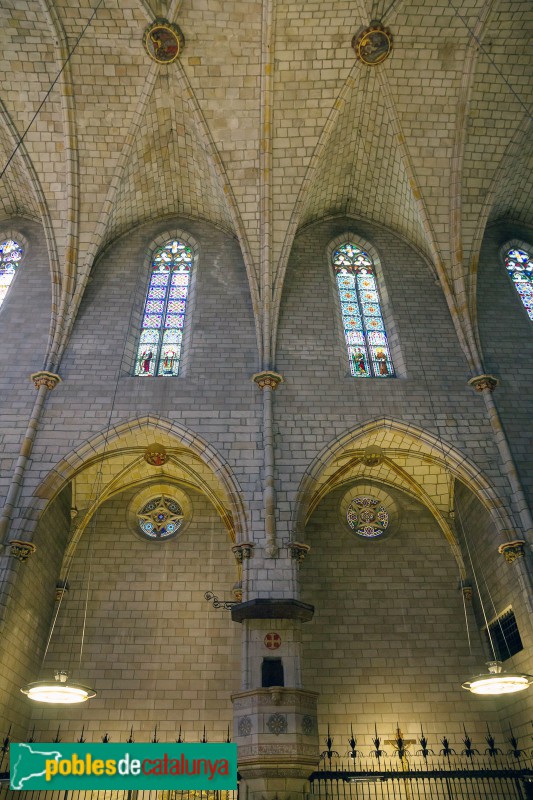 Barcelona - Monestir de Pedralbes, església (Foto: José Aguado, 2018) Barcelona - Monestir de Pedralbes, església