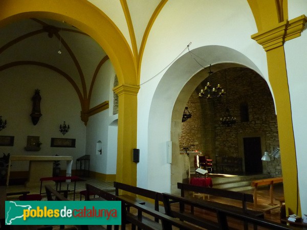 Folgueroles - Església de Santa Maria. Capella lateral (Foto: Graciel·la Vidal, 2017) Folgueroles - Església de Santa Maria. Capella lateral