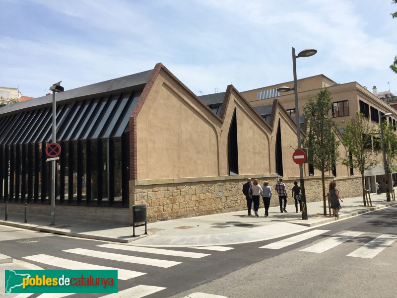 Barcelona - Biblioteca Montserrat Abelló (Foto: Albert Esteves, 2018) Barcelona - Biblioteca Montserrat Abelló
