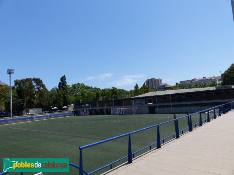 Àrea esportiva (Foto: Graciel·la Vidal, 2018) Àrea esportiva