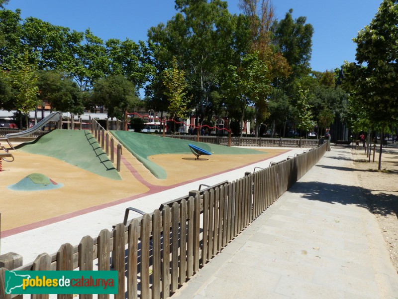 Àrea infantil (Foto: Graciel·la Vidal, 2018) Àrea infantil