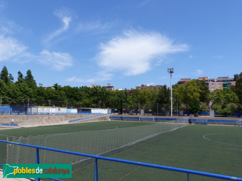 Àrea esportiva (Foto: Graciel·la Vidal, 2018) Àrea esportiva