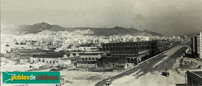 Antics tallers (Foto: Arxiu històric Roquetes-Nou Barris) Antics tallers