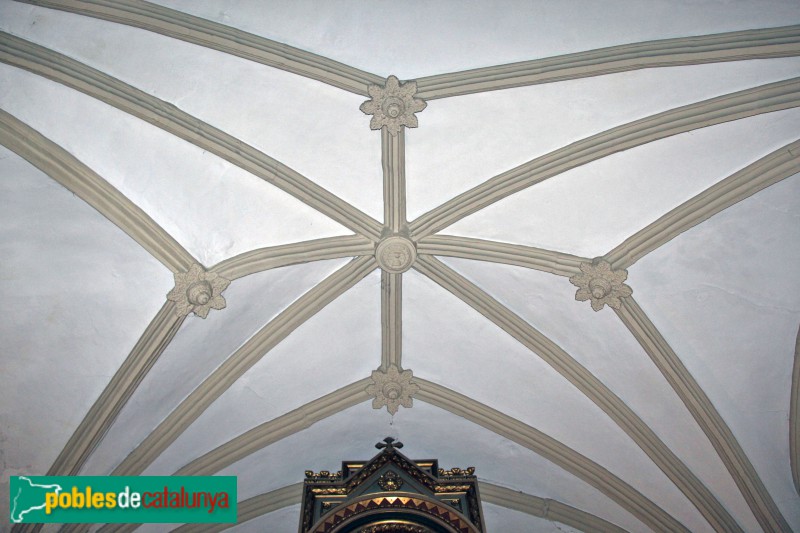 Vilagrassa - Església de Santa Maria, interior (Foto: Albert Esteves, 2018) Vilagrassa - Església de Santa Maria, interior