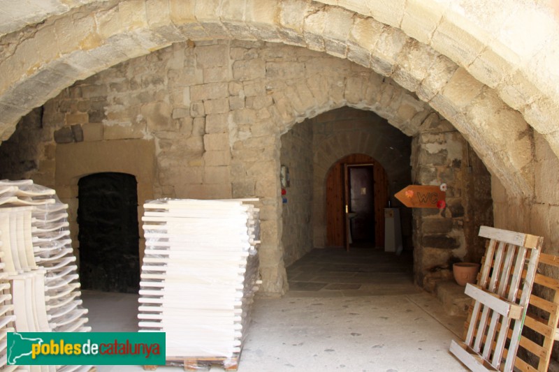 Verdú - Castell, pis inferior (Foto: Albert Esteves, 2018) Verdú - Castell, pis inferior