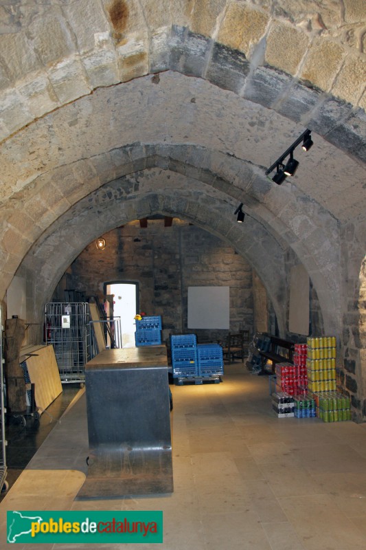 Verdú - Castell, pis inferior (Foto: Albert Esteves, 2018) Verdú - Castell, pis inferior