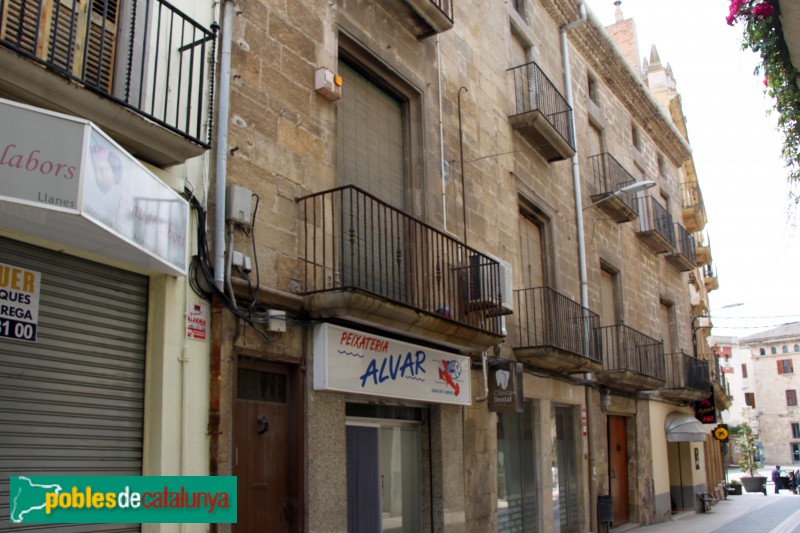 Tàrrega - Carrer Agoders, 4-6 (Foto: Albert Esteves, 2018) Tàrrega - Carrer Agoders, 4-6