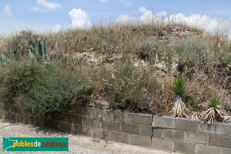 Tàrrega - Ruïnes del castell de la Figuerosa (Foto: Albert Esteves, 2018) Tàrrega - Ruïnes del castell de la Figuerosa