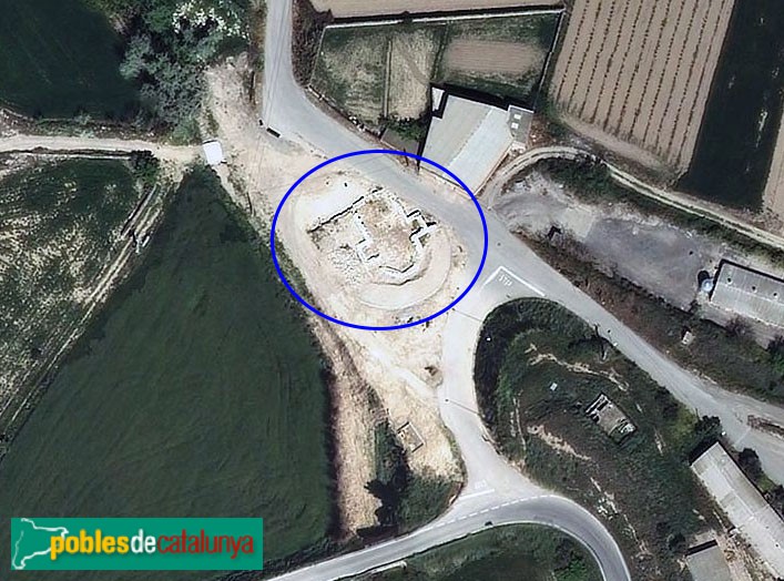 Ciutadilla - Ruïnes del Convent del Roser (Foto: Institut Cartogràfic de Catalunya, 2018) Ciutadilla - Ruïnes del Convent del Roser