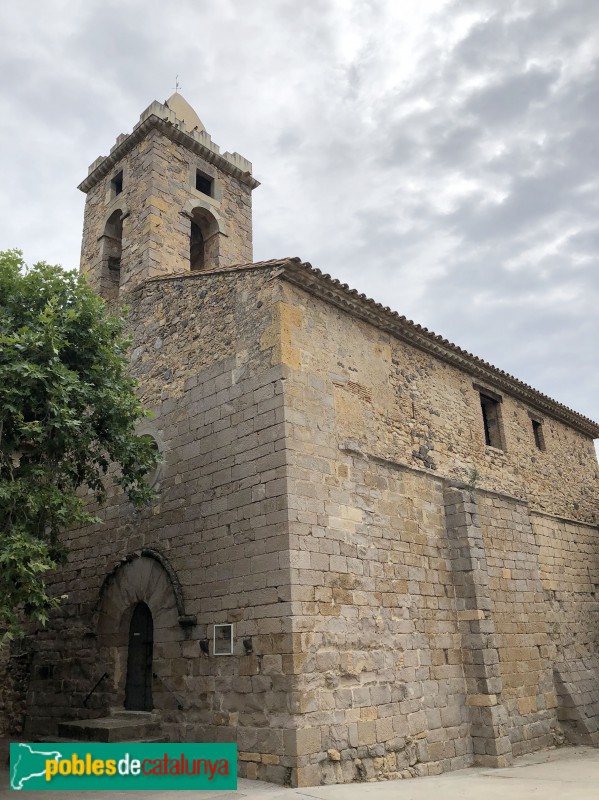 Palau de Santa Eulàlia - Església de Sant Esteve (Foto: Eloy Guirao, 2018) Palau de Santa Eulàlia - Església de Sant Esteve