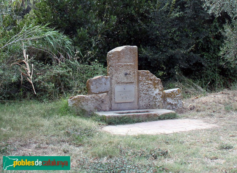 Vall-llobrega - Font de Sant Mateu