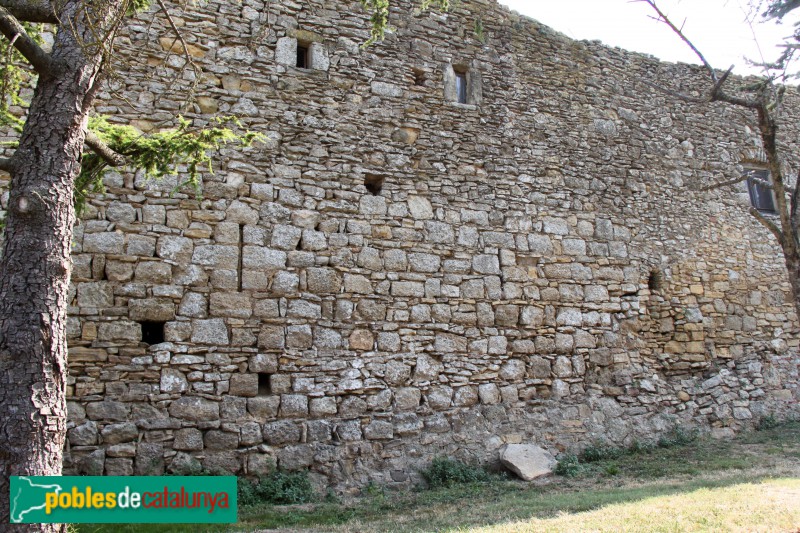 Palau-sator - Muralla (Foto: Albert Esteves, 2018) Palau-sator - Muralla