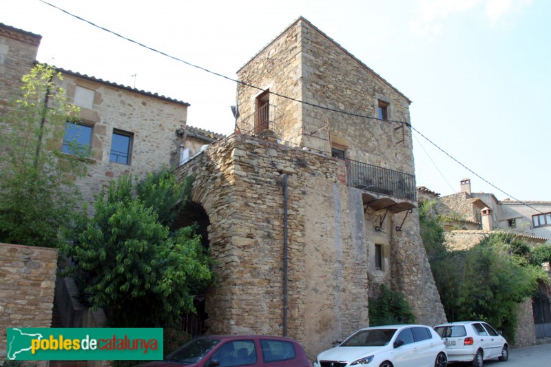 Palau-sator - Muralla, sector nord (Foto: Albert Esteves, 2018) Palau-sator - Muralla, sector nord