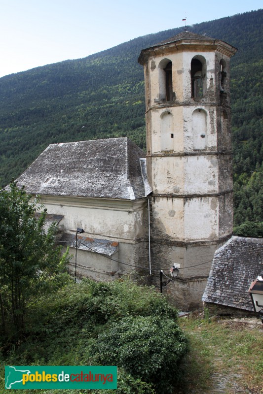 Arròs - Església de Santa Eulàlia (Foto: Albert Esteves, 2018) Arròs - Església de Santa Eulàlia