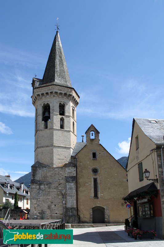 Vielha - Església de Sant Miquel (Foto: Albert Esteves, 2018) Vielha - Església de Sant Miquel