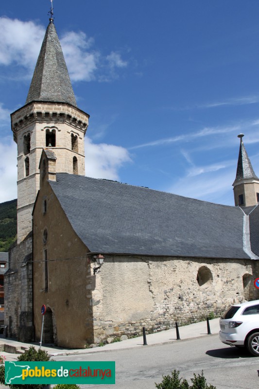 Vielha - Església de Sant Miquel (Foto: Albert Esteves, 2018) Vielha - Església de Sant Miquel