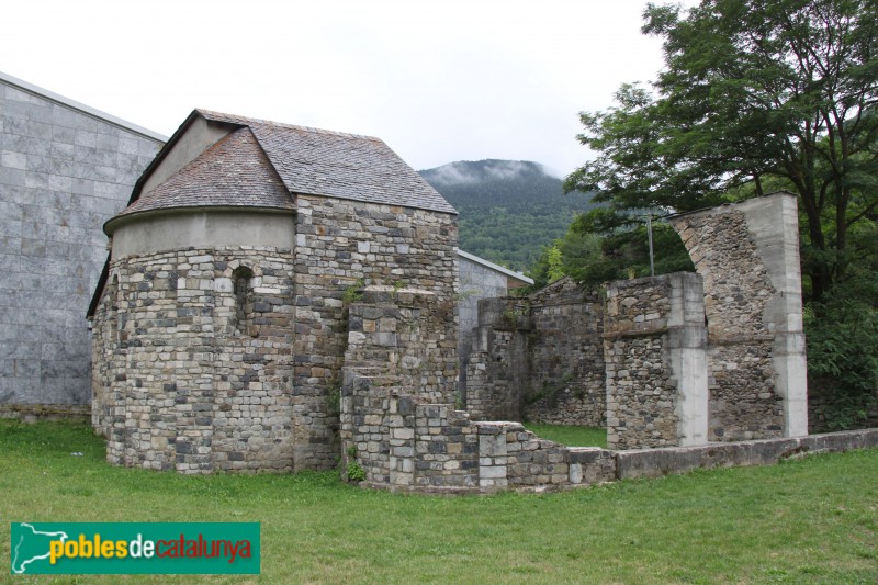 Vielha - Església de Santa Maria de Mijaran (Foto: Albert Esteves, 2018) Vielha - Església de Santa Maria de Mijaran