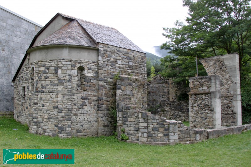 Vielha - Església de Santa Maria de Mijaran (Foto: Albert Esteves, 2018) Vielha - Església de Santa Maria de Mijaran