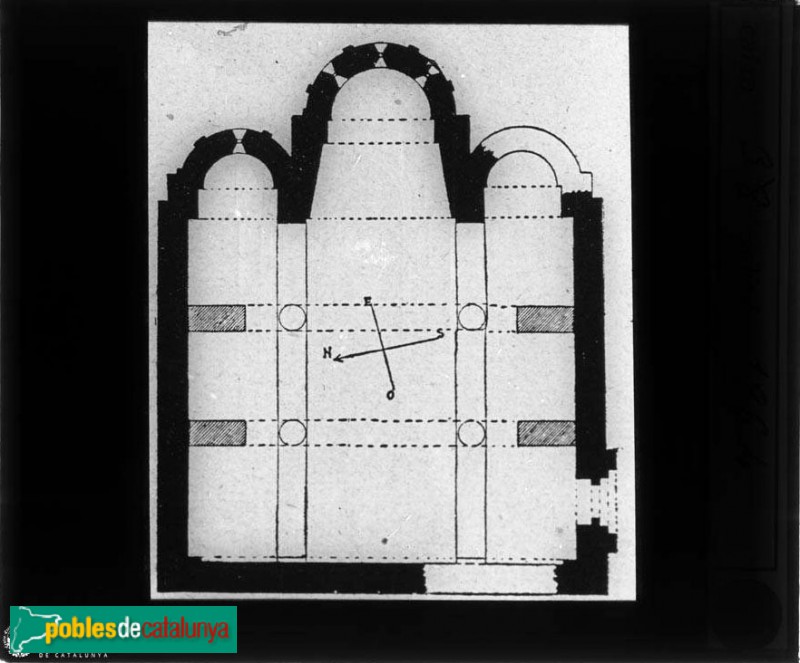 Vielha - Església de Santa Maria de Mijaran - Anònim 2 (2) (Foto: Anònim -Arxiu Fotogràfic Centre Excursionista de Catalunya) Vielha - Església de Santa Maria de Mijaran - Anònim 2 (2)
