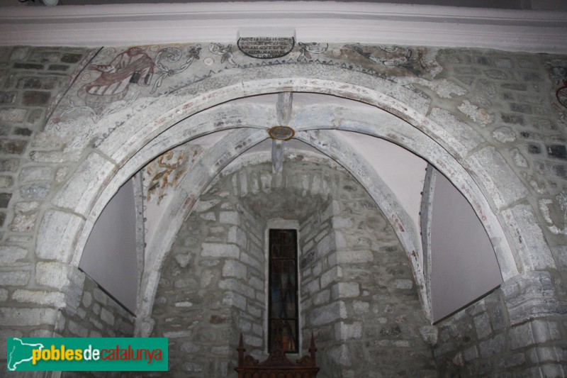 Vielha - Església de Sant Miquel, interior (Foto: Albert Esteves, 2018) Vielha - Església de Sant Miquel, interior