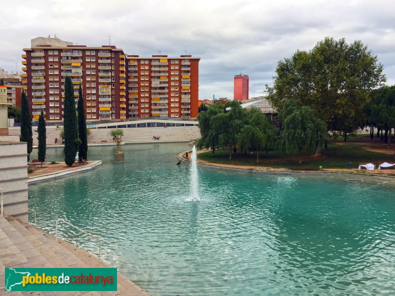 Barcelona - Parc de l'Espanya Industrial (Foto: Albert Esteves, 2018) Barcelona - Parc de l'Espanya Industrial