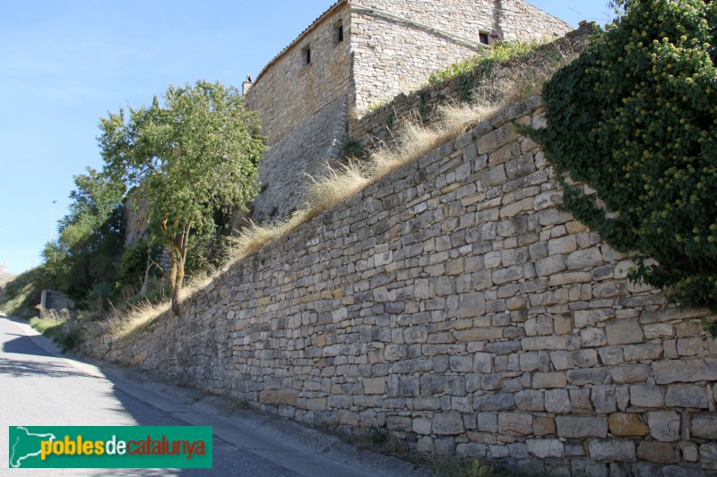 Guimerà - Muralla (Foto: Albert Esteves, 2018) Guimerà - Muralla