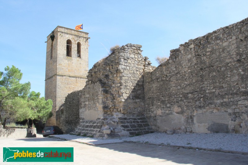 Guimerà - Muralla (Foto: Albert Esteves, 2018) Guimerà - Muralla