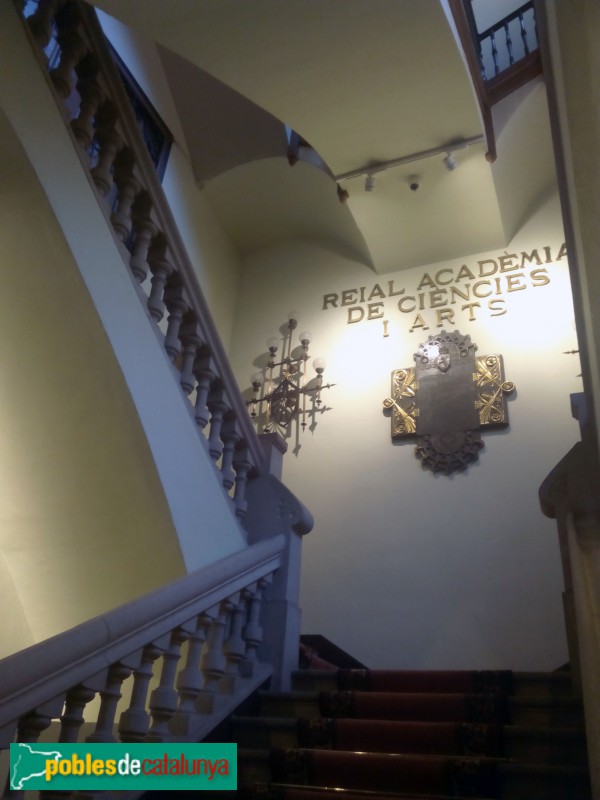 Barcelona - Reial Acadèmia de les Ciències i les Arts (Foto: Anna Corcoll, 2018) Barcelona - Reial Acadèmia de les Ciències i les Arts
