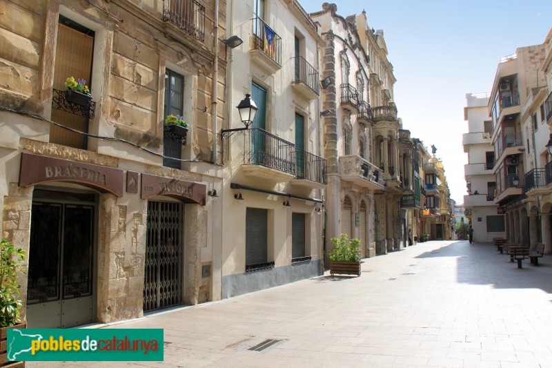 L'Arboç - Carrer Major (Foto: Albert Esteves, 2018) L'Arboç - Carrer Major